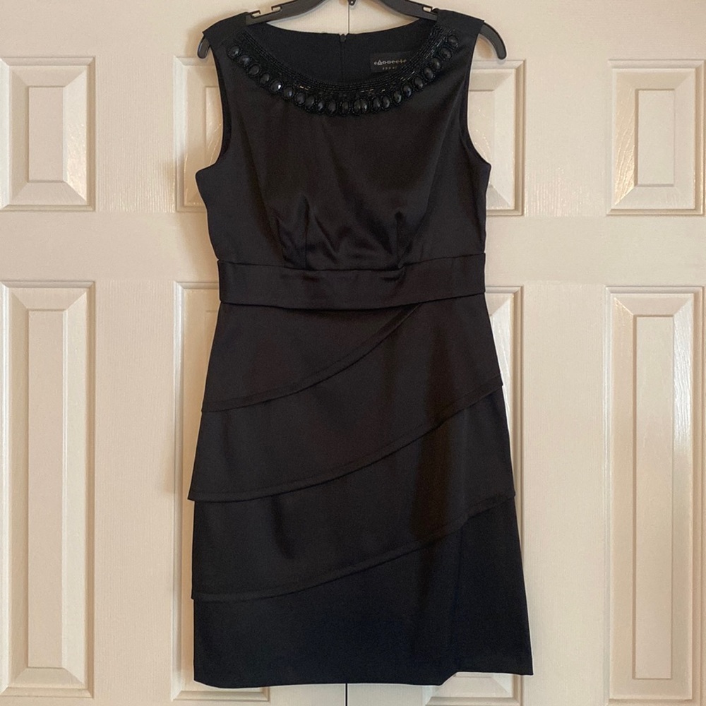 Black Connected Apparel Dress